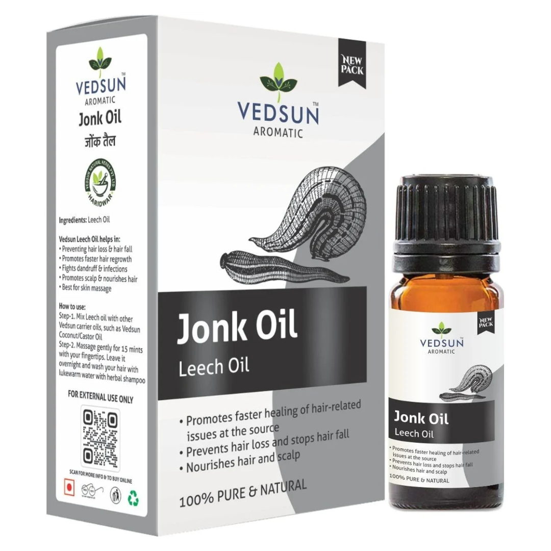 Image 1 of 10 ml / Pack of 1 for the product Vedsun 100% Pure Jonk Oil (Leech Oil)