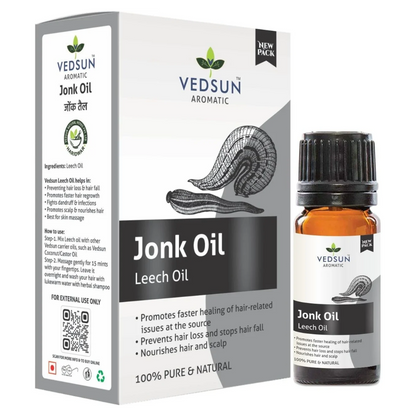 Image 1 of 10 ml / Pack of 1 for the product Vedsun 100% Pure Jonk Oil (Leech Oil)