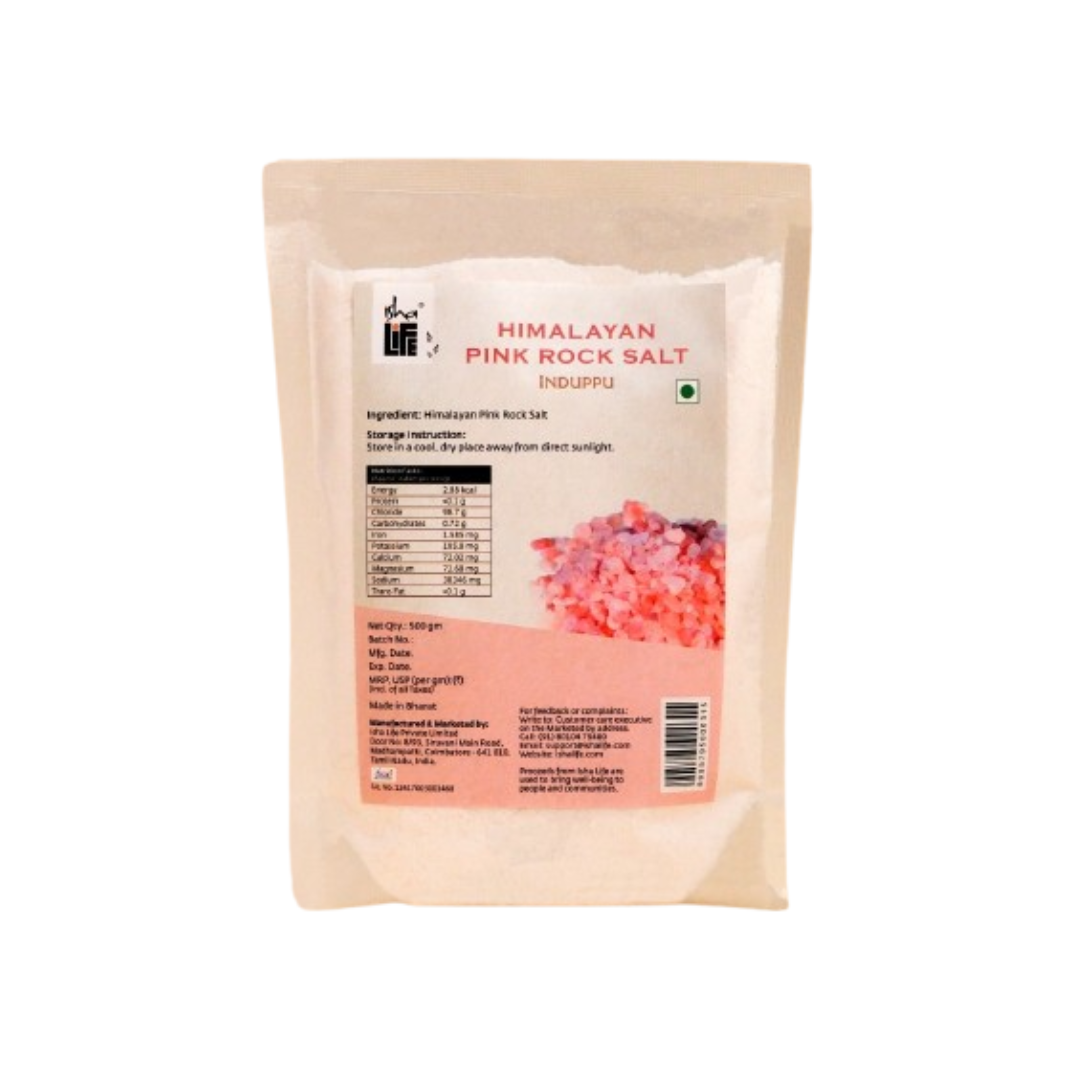 Image 1 of 500 gm for the product Isha Life Induppu Natural Salt