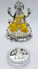Image 1 of Default Title for the product Gold Art India Kamal Laxmi Gold Plated Idol for Mandir 2.9" Inch
