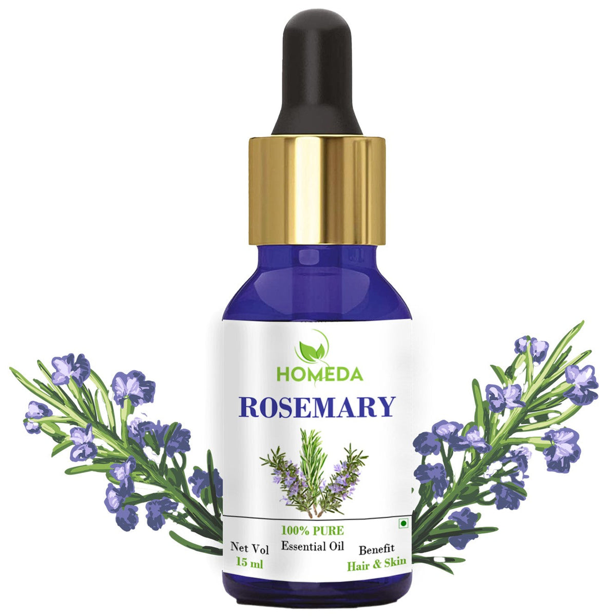 Image 1 of 15 ml for the product Shudh Online Rosemary Essential Oil