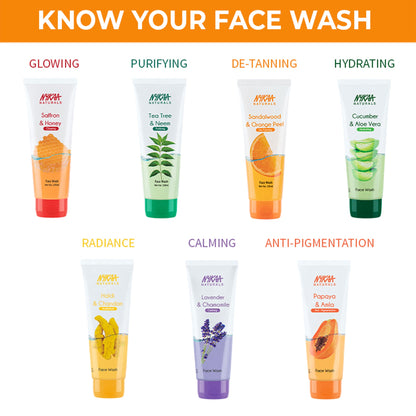 Image 4 of Nykaa Anti-Acne Face Wash With Salicylic Acid, Tea Tree & Neem - For Oily & Acne Prone Skin - Sandalwood Orange Peel