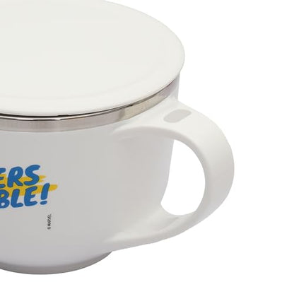 Image 5 of Jaypee Plus Stainless Steel Disney Printed Souptok Prime Soup Bowl With Lid & Spoon 700 Ml