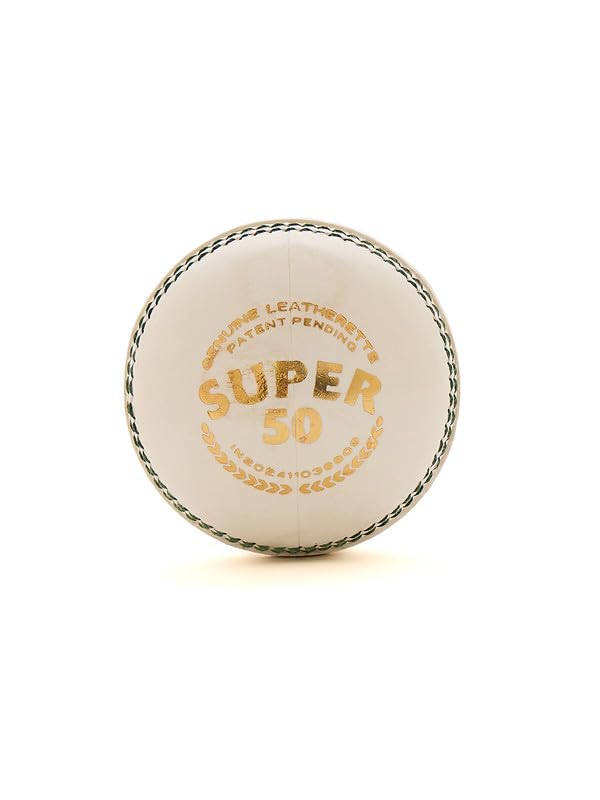 Image 2 of SG Cricket Ball Super 50 White
