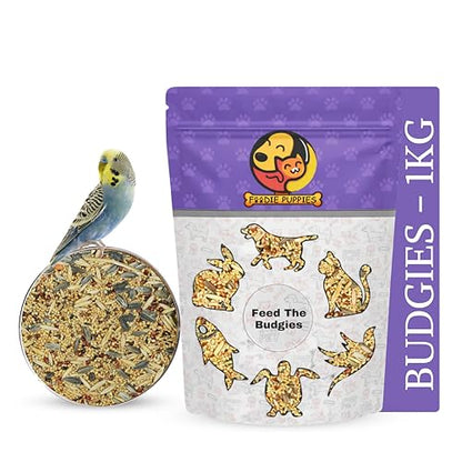 Image 3 of Pouch, 1 kg for the product Foodie Puppies Bird Food for Budgies