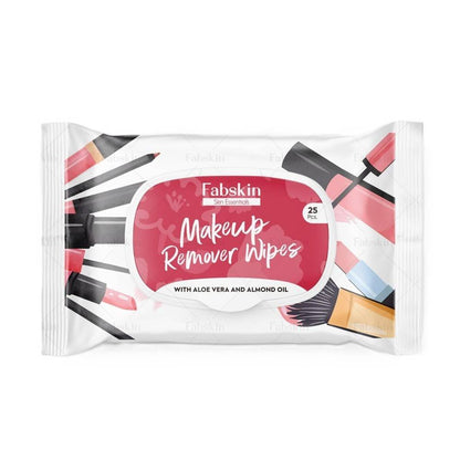 Image 1 of 25 wipes / Pack of 1 for the product Fabskin Makeup Remover Wet Wipes For Face Cleaning For Women