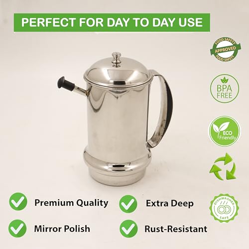 Image 5 of Spillbox Stainless Steel Oil Dispenser 650ml