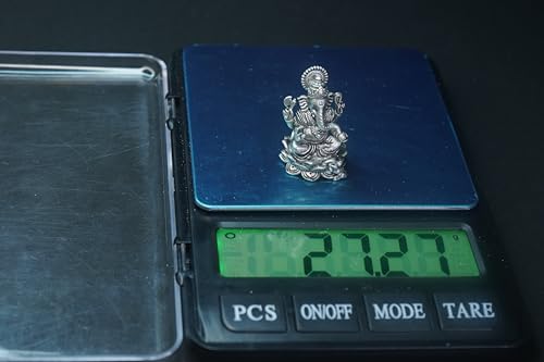 Image 5 of Dista Silvers Antique Ganesh Idol Sitting On Lotus 27.27G