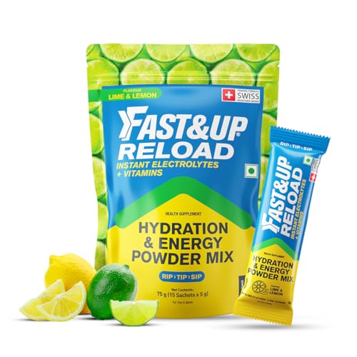 Image 7 of Lime Lemon / Pack of 15 for the product Fast&Up Reload Electrolytes Powder Sachets