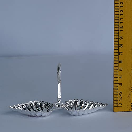 Image 2 of Dista Silvers Kumkum Haldi Betel Leaf Set 30.3g