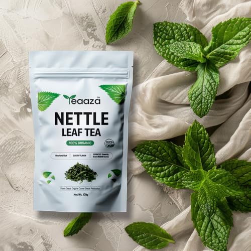 Image 5 of Teaaza Organic Nettle Leaf Tea - 100 Grams, 50+ Cups