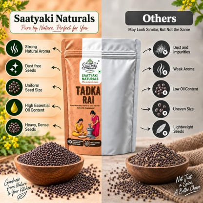 Image 6 of SAATYAKI NATURALS Organic Mustard Seeds