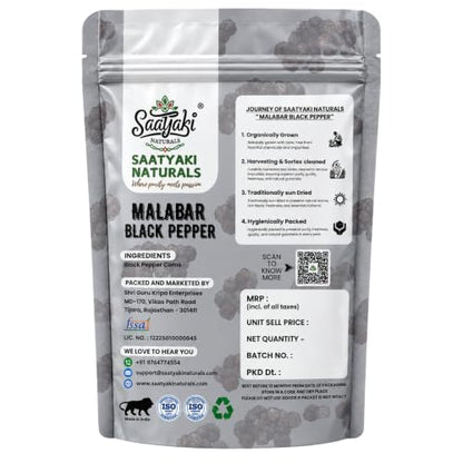 Image 7 of SAATYAKI NATURALS Orangic Black Pepper