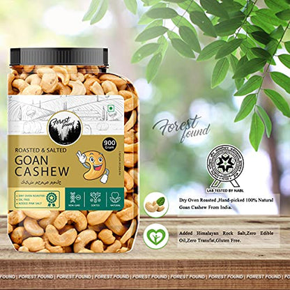 Image 5 of Forest Found W320 Grade Oven Roasted and Salted Cashew Nuts 900g