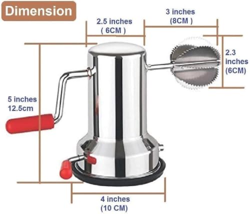 Image 3 of Primevans Coconut Scraper Machine with Vacuum Suction Base