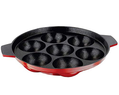 Image 1 of Default Title for the product NIRLON Aluminium Non-Stick 7 Cavity Appam PatraPaniyarakkal