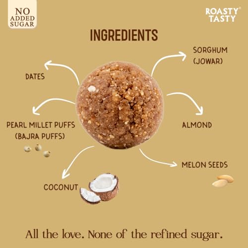 Image 6 of Roasty Tasty Coconut - Millets & Dryfruits Ladoo