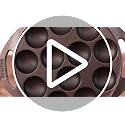 Image 2 of DYNAMIC COOKWARES Pre-Seasoned Mini Paniyaram Pan 8 Inch 12 Cavity