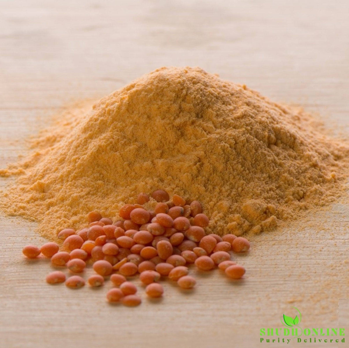 Image 2 of 200 gm for the product Shudh Online Masoor Dalpowder