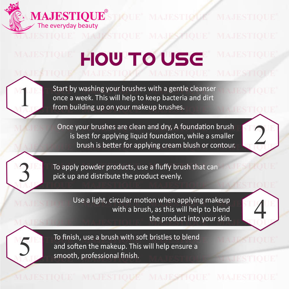Image 3 of Majestique Makeup Foundation Brush
