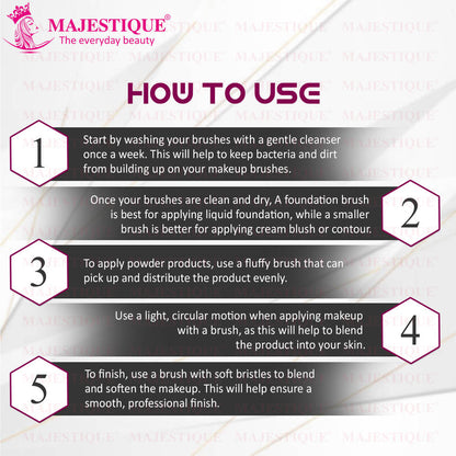 Image 3 of Majestique Makeup Foundation Brush