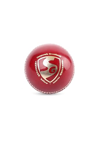 Image 2 of SG Cricket Balls Shield 20 Red Pack of 3 Pc