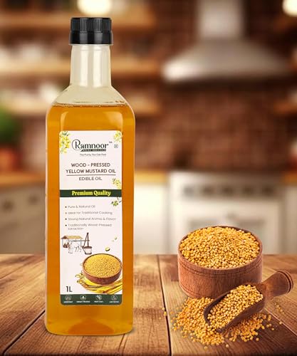 Image 4 of Ramnoor Pure Organic Wood Pressed Yellow Mustard Oil