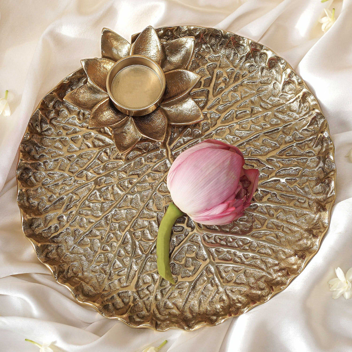 Image 2 of Behoma Lotus Leaf Thali