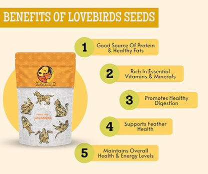 Image 10 of Foodie Puppies Bird Food for Lovebirds