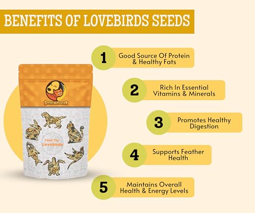 Image 2 of Foodie Puppies Bird Food for Love Birds 2Kg