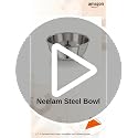 Image 2 of neelam Stainless Steel Lazer Etching Prem Vati 6.5 Inch 300 ml