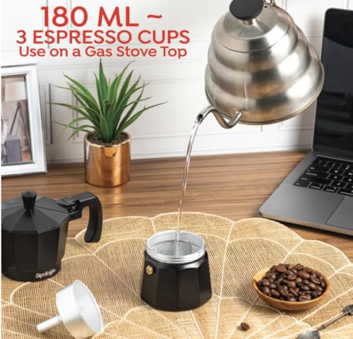 Image 5 of Sipologie Roma Moka Pot Black 180 ml