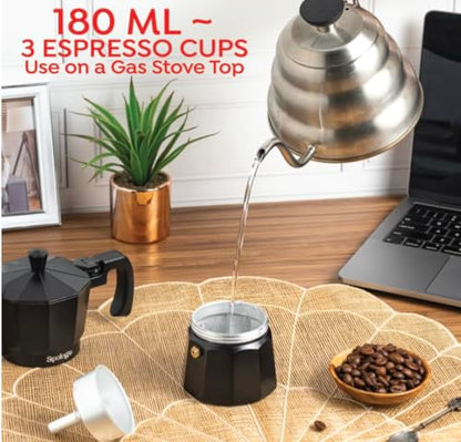 Image 5 of Sipologie Roma Moka Pot Black 180 ml