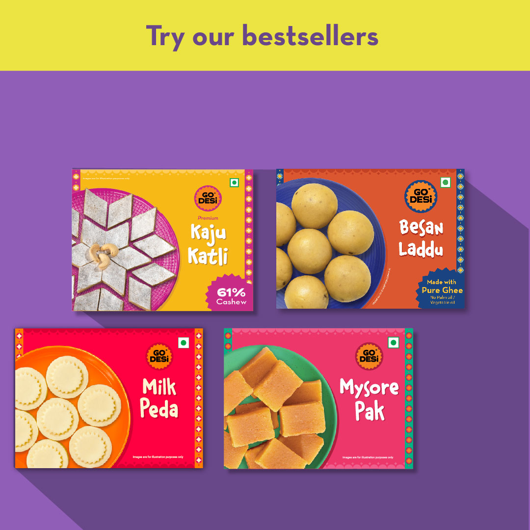 Image 7 of Go desi Dry Fruit Barfi | Made with 93% Dry Fruits | Pack of 6