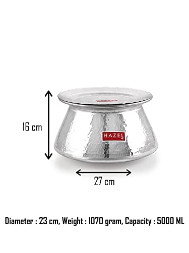 Image 5 of HAZEL Aluminium Biryani Handi with Lid