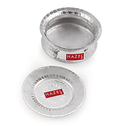 Image 3 of 1 / 1.8 Litres for the product HAZEL Biryani Pot Aluminium Handi Set
