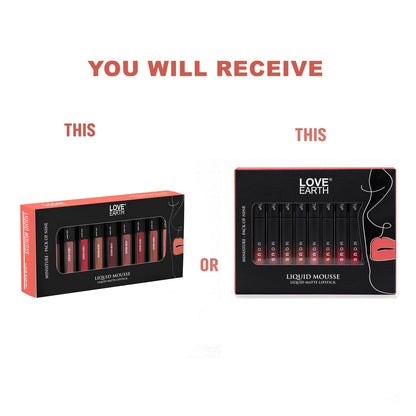 Image 3 of Love Earth Liquid Mousse Miniature Liquid Matte Lipstick