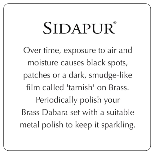 Image 5 of Sidapur Brass Filter Etched Matt Medium