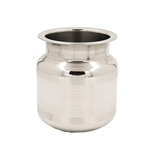 Image 2 of Spillbox Stainless Steel Lota|Kalash|Sombu|Theertha Sembu | Vessel |Jug | Karwachauth | Diwali | Mandir Wedding|Kamandal|Gangajal|Water Gangotri|Chambu 650ml