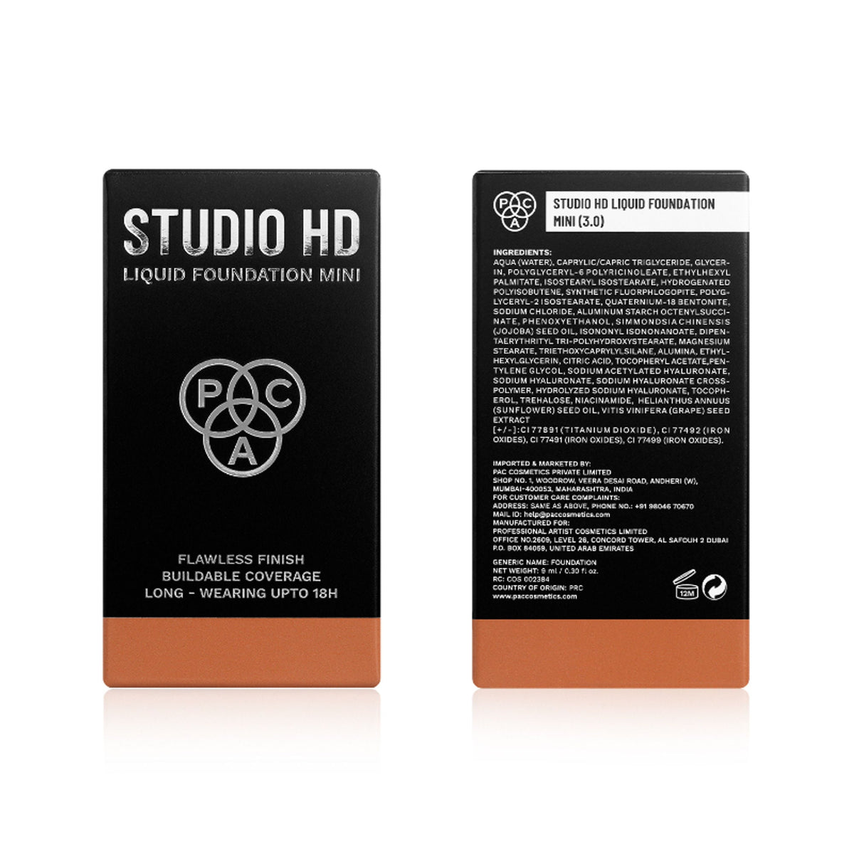 Image 5 of PAC Studio HD Liquid Mini Foundation - 3