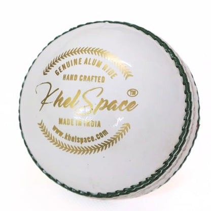 Image 6 of KHELSPACE KS-20 Leather White Cricket Ball