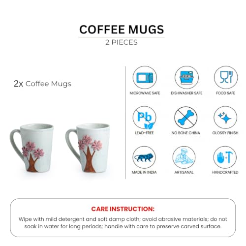 Image 6 of ExclusiveLane Tree of Life Ceramic Coffee Mug 325 ml