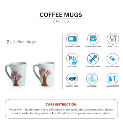 Image 6 of ExclusiveLane Tree of Life Ceramic Coffee Mug 325 ml