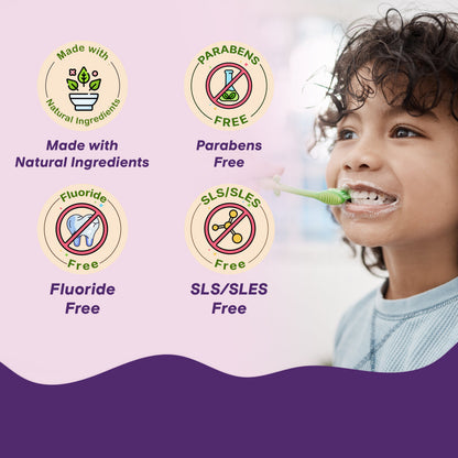 Image 8 of Herby Angel Berry Burst Prebiotic Toothpaste for Kids