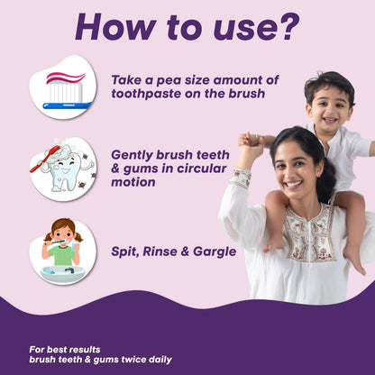 Image 9 of Herby Angel Berry Burst Prebiotic Toothpaste for Kids