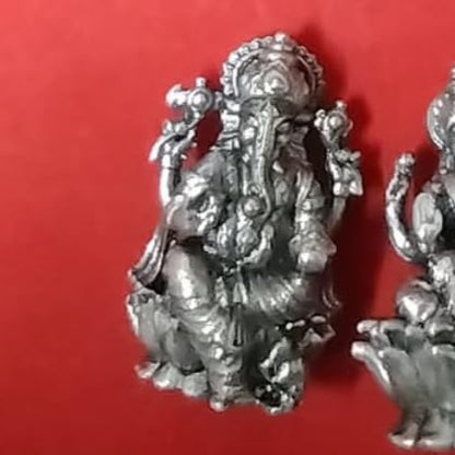 Image 1 of Default Title for the product Dista Silvers Ganesh Antique Idol 6g