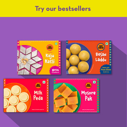 Image 11 of Go desi Dry Fruit Barfi | Made with 93% Dry Fruits