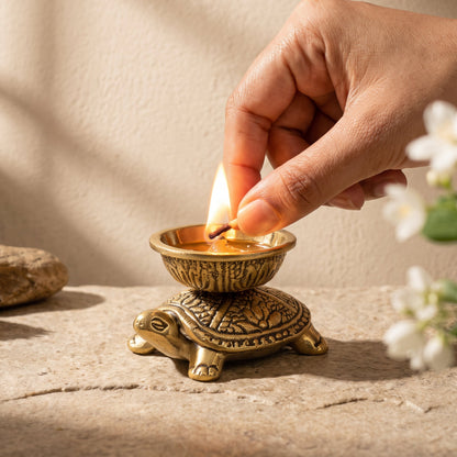 Image 3 of Behoma Turtle Diya