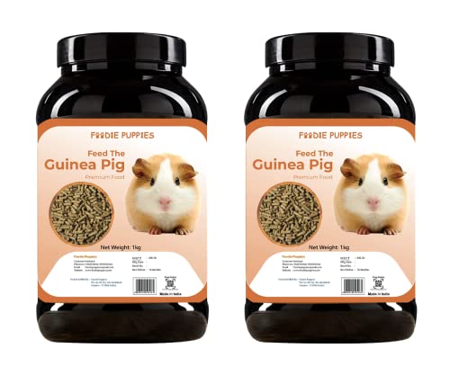 Image 1 of Container - Guinea Pig Food, 2Kg for the product Foodie Puppies Premium Guinea Pig Food Pellets