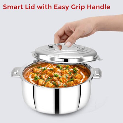 Image 9 of AVIAS Platina Premium Stainless Steel Double Wall Hot Pot/Casserole